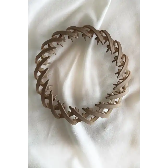 Kahve Renk Mat Saç Aparatı