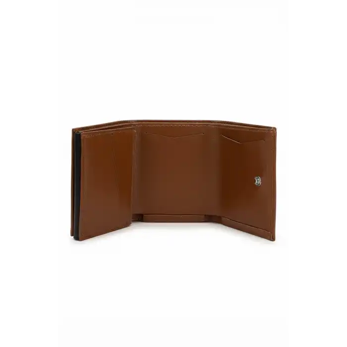 Kahve Renk Otomatik Cüzdan/Kartlık