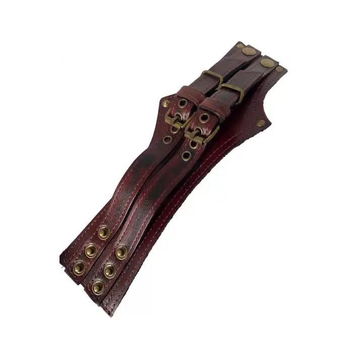 Kahverengi Deri Erkek Bileklik