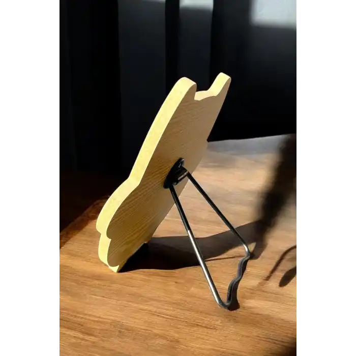 Kahverengi Kedi Figürlü Masa Aynası