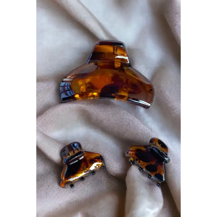 Kahverengi Mandal Toka Set