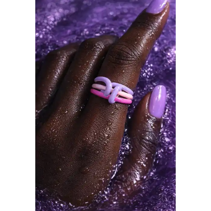 Karışık Renk Ayarlanabilir Yüzük