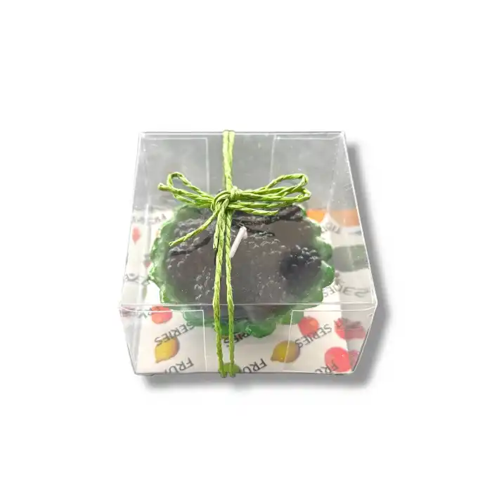 Karışık Renk Böğürtlen Figürlü Kokulu Dekoratif Mum