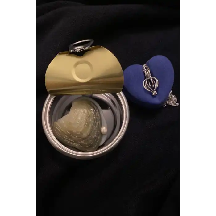 Karışık Renk İstiridye İçinde İnci Kolye