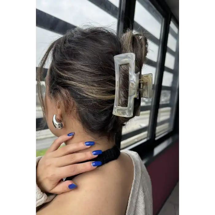 Karışık Renk Kemik Mandal Toka