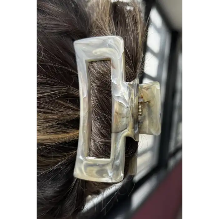 Karışık Renk Kemik Mandal Toka