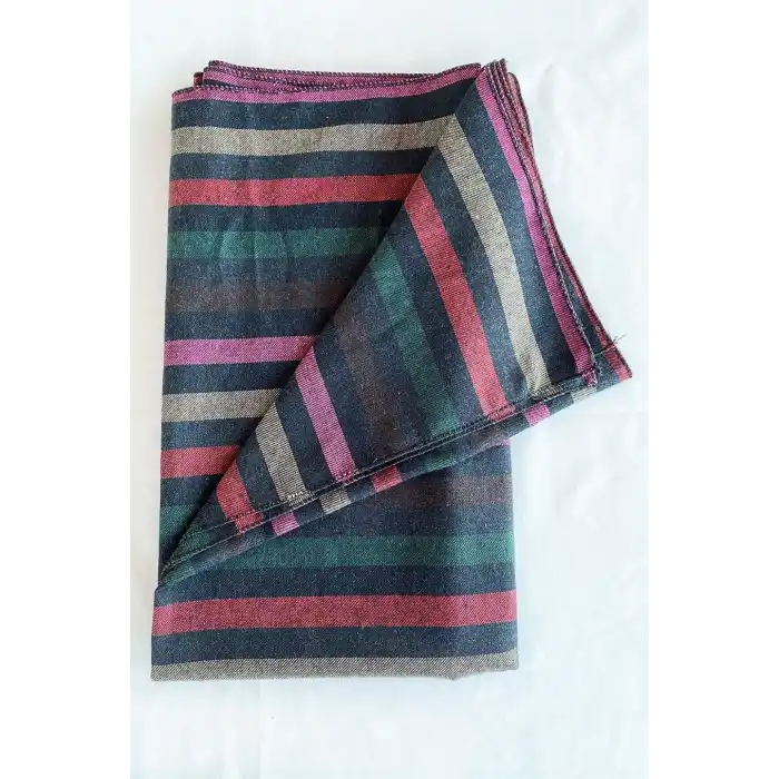 Karışık Renk Kilim Desenli Şal