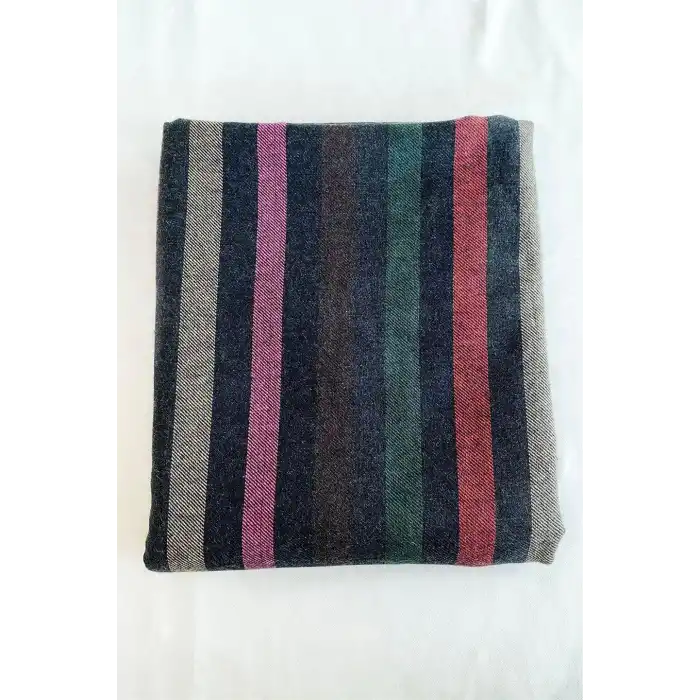 Karışık Renk Kilim Desenli Şal