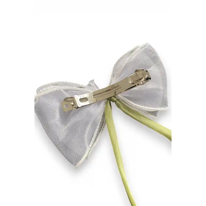 Karışık Renk Lale Figürlü Kurdele Otomat Toka