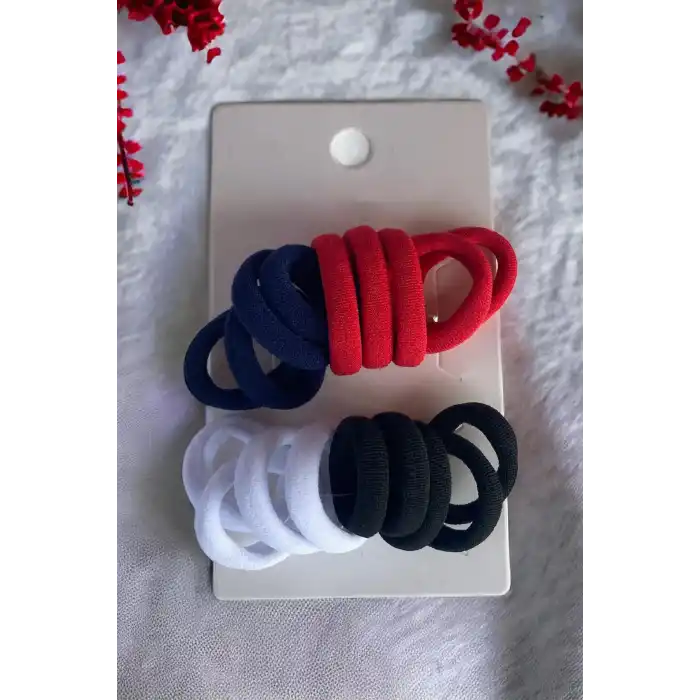 Karışık Renk Lastik Toka Set