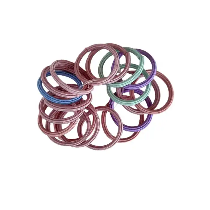 Karışık Renk Lastik Toka Set (Küçük Boy)