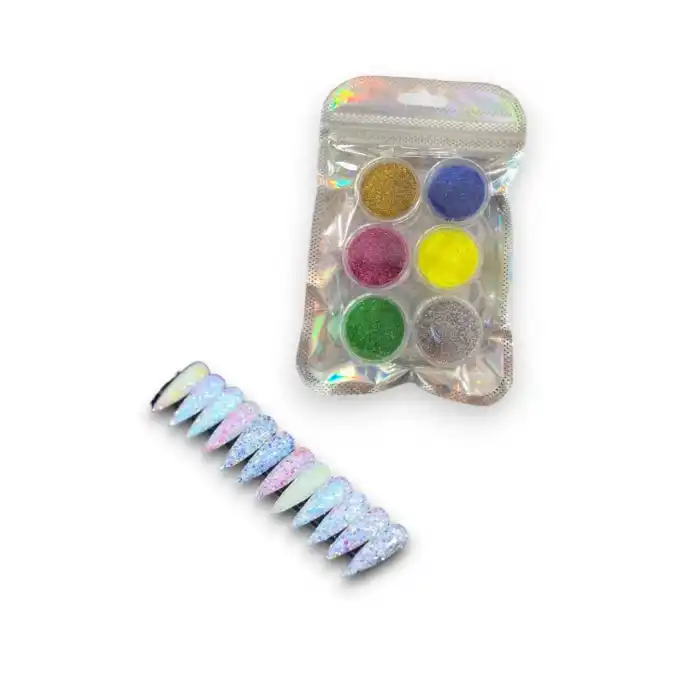 Karışık Renk Nail Art Tırnak Süsleme Simi