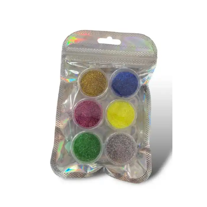 Karışık Renk Nail Art Tırnak Süsleme Simi