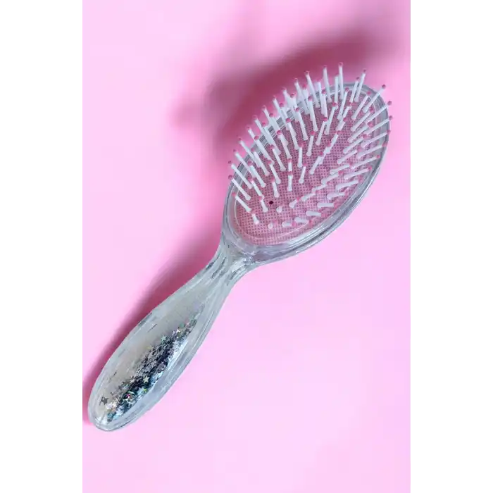 Karışık Renk Unicorn Figürlü Sim Detaylı Saç Fırçası/ Tarak