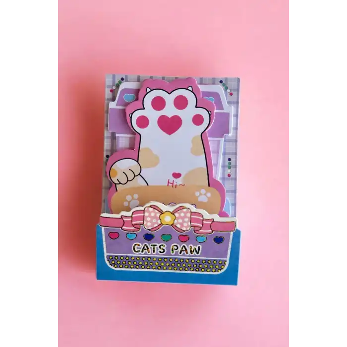 Karışık Renk Ve Figürlü Yapışkanlı Not Kağıdı