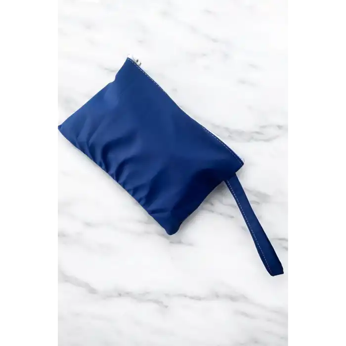 Mavi Renk Kadın Cüzdan/El Çantası (Küçük Boy)