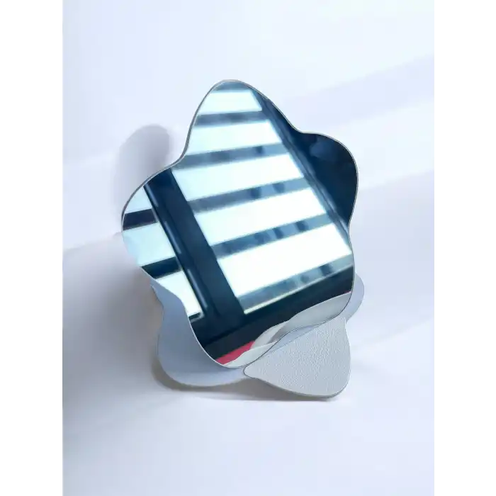 Mavi Renk Karışık Figürlü Masa Aynası