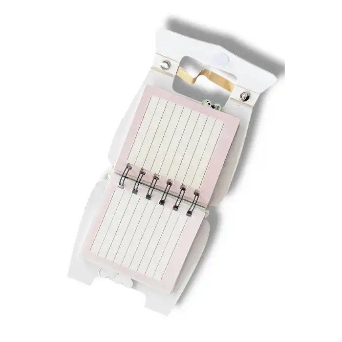 Mavi Renk Panda Figürlü Not Defteri