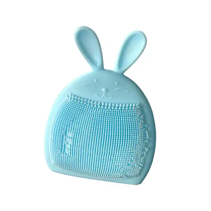 Mavi Renk Silikon Yüz Yıkama Fırçası