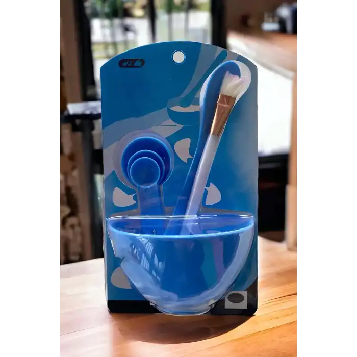 Mavi Renk Yüz Maskesi Karıştırma Kabı