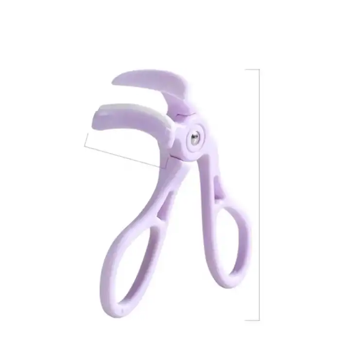 Mor Renk Kirpik Kıvırıcı/ Kirpik Kıvırma Aparatı