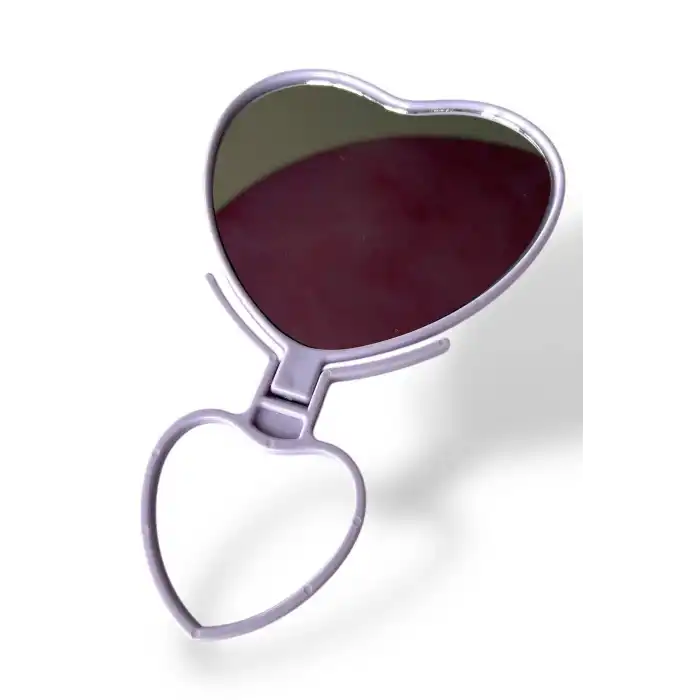 Mor Renk Tavşan Figürlü Masa Aynası