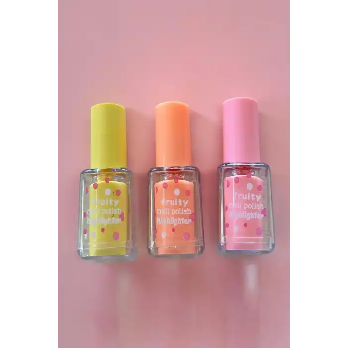 Oje Figürlü 3lü Fosforlu Kalem Set