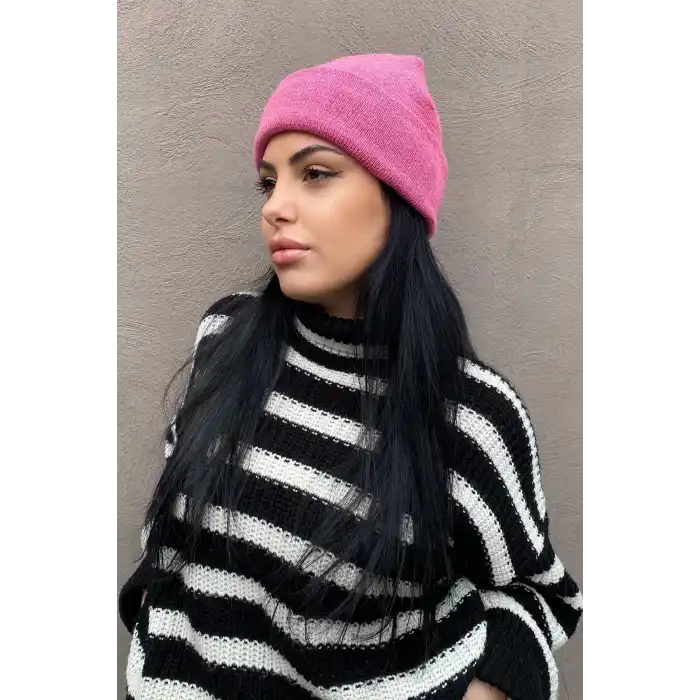 Pembe Renk Bere/ Şapka
