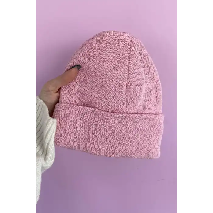 Pembe Renk Bere/ Şapka