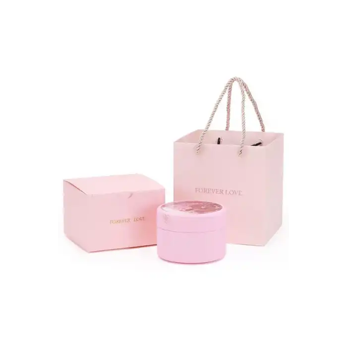 Pembe Renk Dokunmatik Işıklı Takı Organizeri