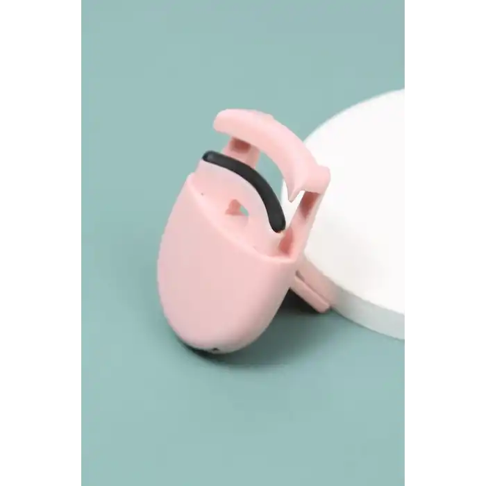 Pembe Renk Kirpik Kıvırıcı/ Kirpik Kıvırma Aparatı