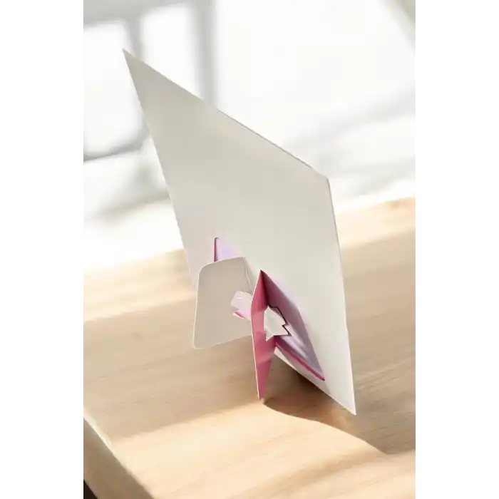 Pembe Renk Panda Figürlü Yapışkanlı Not Kağıdı