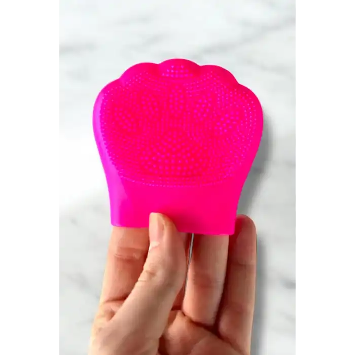 Pembe Renk Pati Figürlü Yüz Yıkama Aparatı