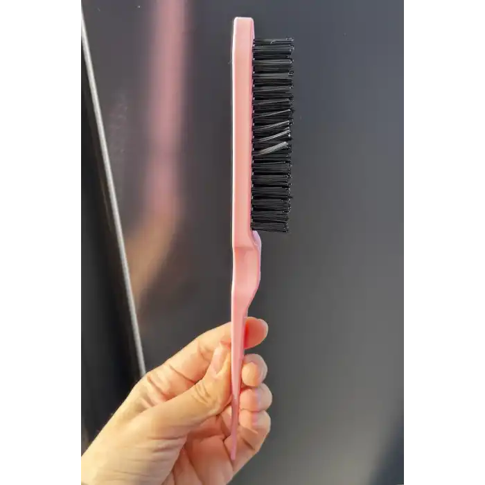 Pembe Renk Topuz Fırçası