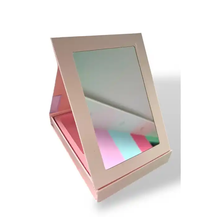 Pembe Renk Uçak Figürlü Ayna Detaylı Takı Organizeri