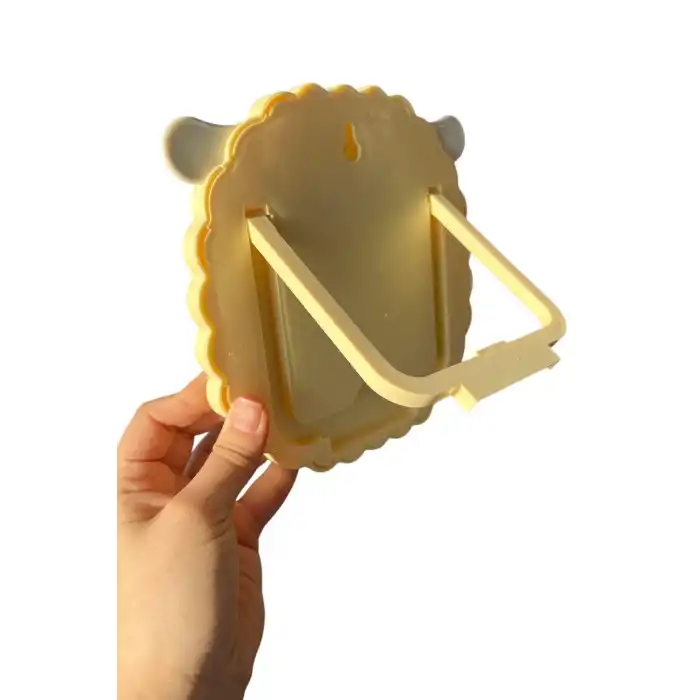 Sarı Renk Koyun Figürlü Masa Aynası