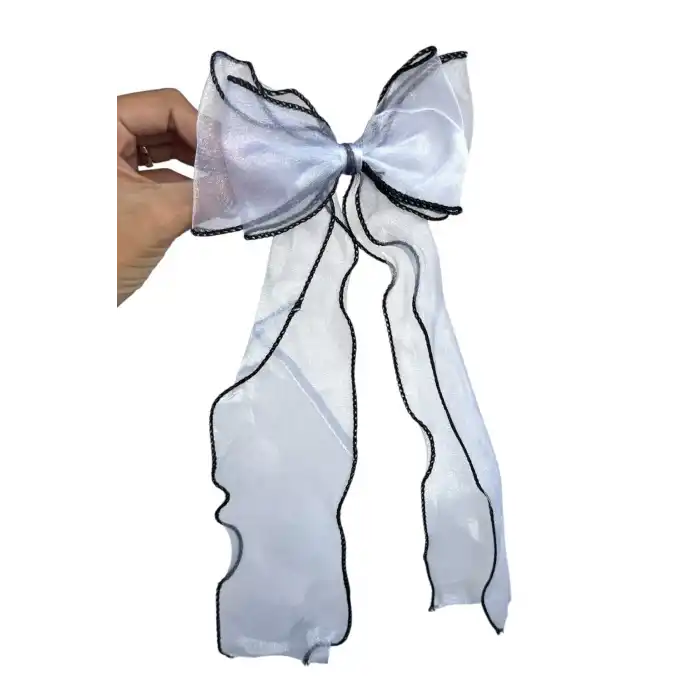 Siyah Renk Kurdele Otomat Toka