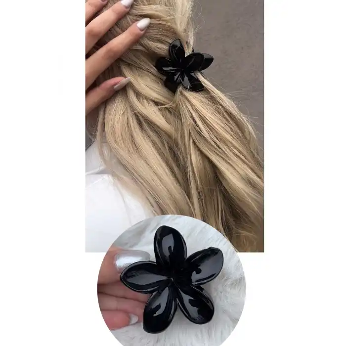 Siyah Renk Lotus Toka (Orta Boy)