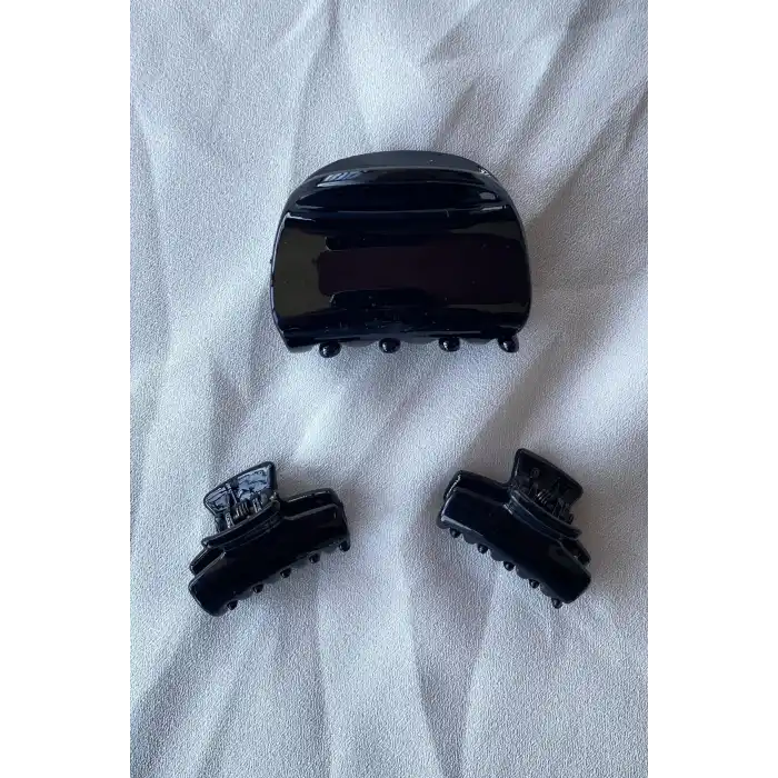 Siyah Renk Mandal Toka Set