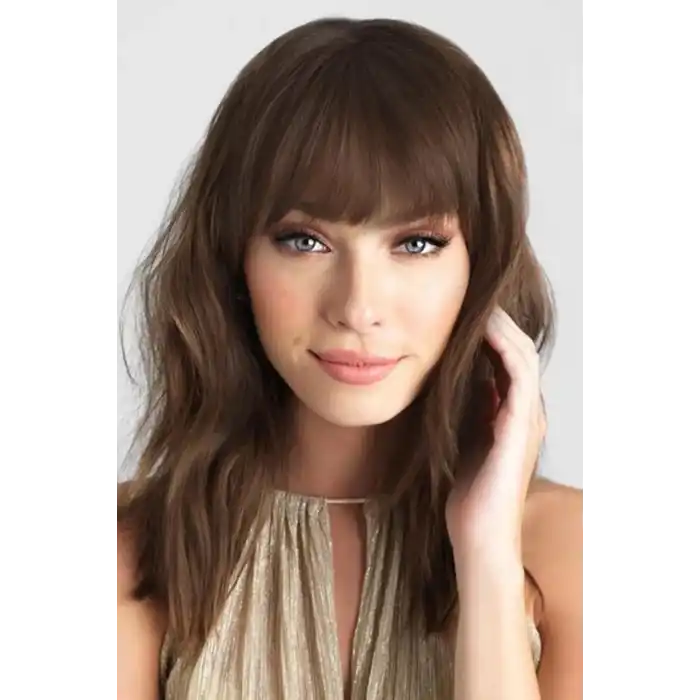 Takma Kahkül Küllü Kahve 8 Uzun Kenarlı