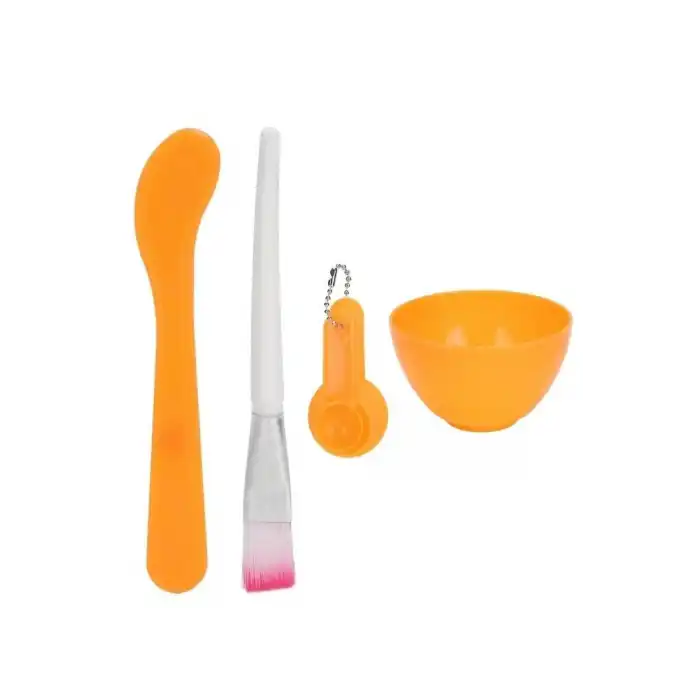 Turuncu Renk Yüz Maskesi Karıştırma Kabı (Küçük Boy)