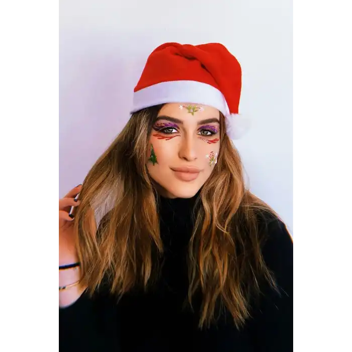 Yapışkanlı Yüz Dövme Tattoo