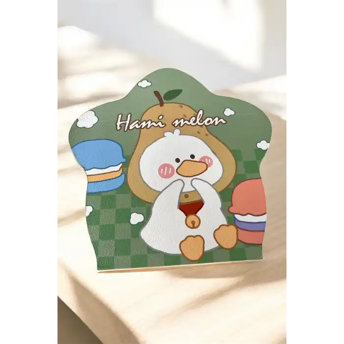 Yeşil Renk Karışık Figürlü Masa Aynası