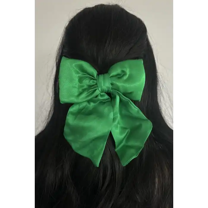 Yeşil Renk Kurdele Figürlü Otomat Toka