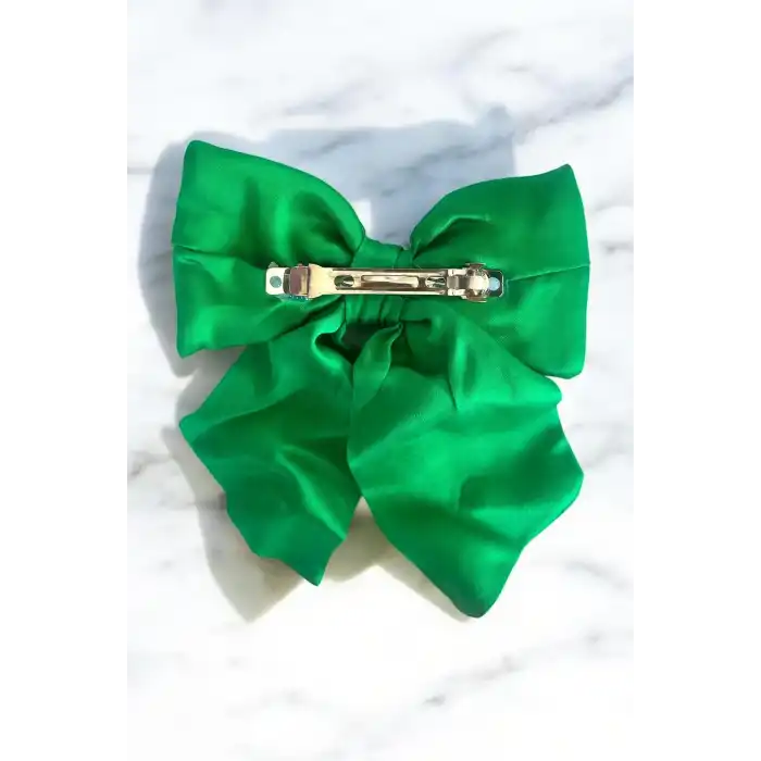 Yeşil Renk Kurdele Figürlü Otomat Toka