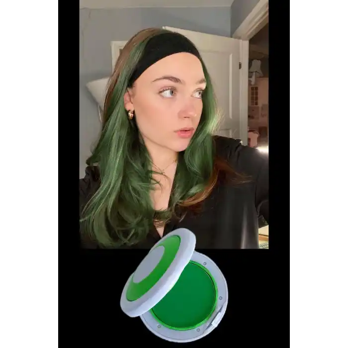 Yeşil Renk Saç Tebeşiri