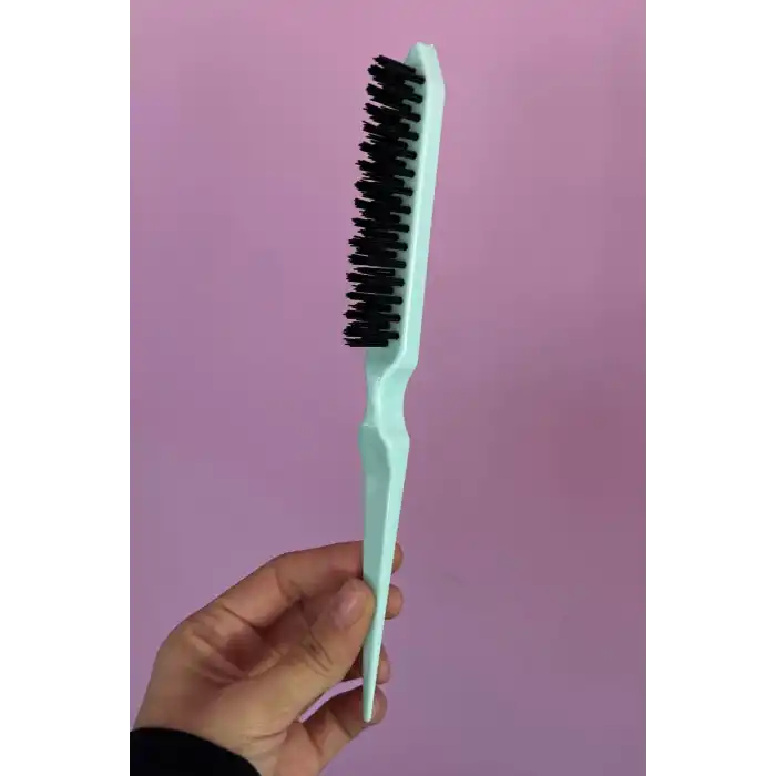 Yeşil Renk Topuz Fırçası