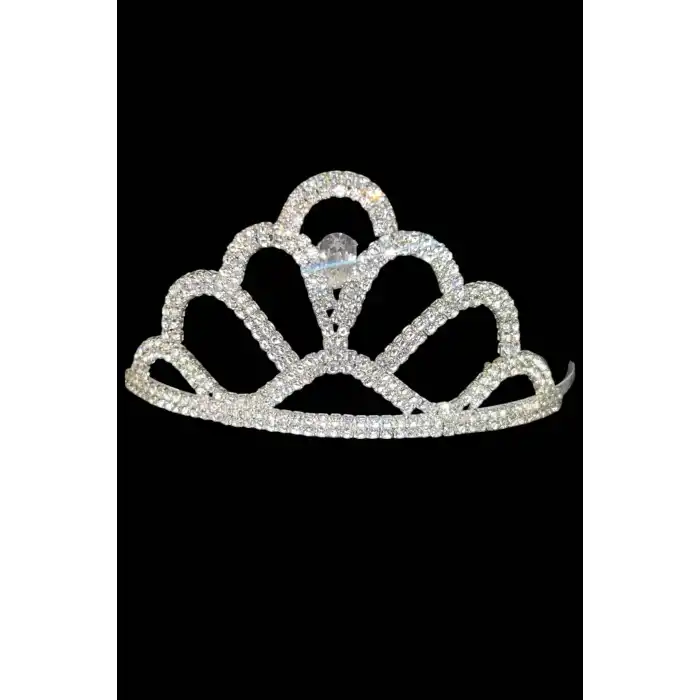 Zirkon Taşlı Gelin/Kına/Nişan/Söz Tasarım Taç