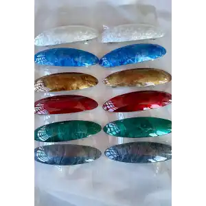 12li Karışık Renk Otomat Toka Set