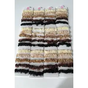 12li Karışık Renk Simit Toka Set